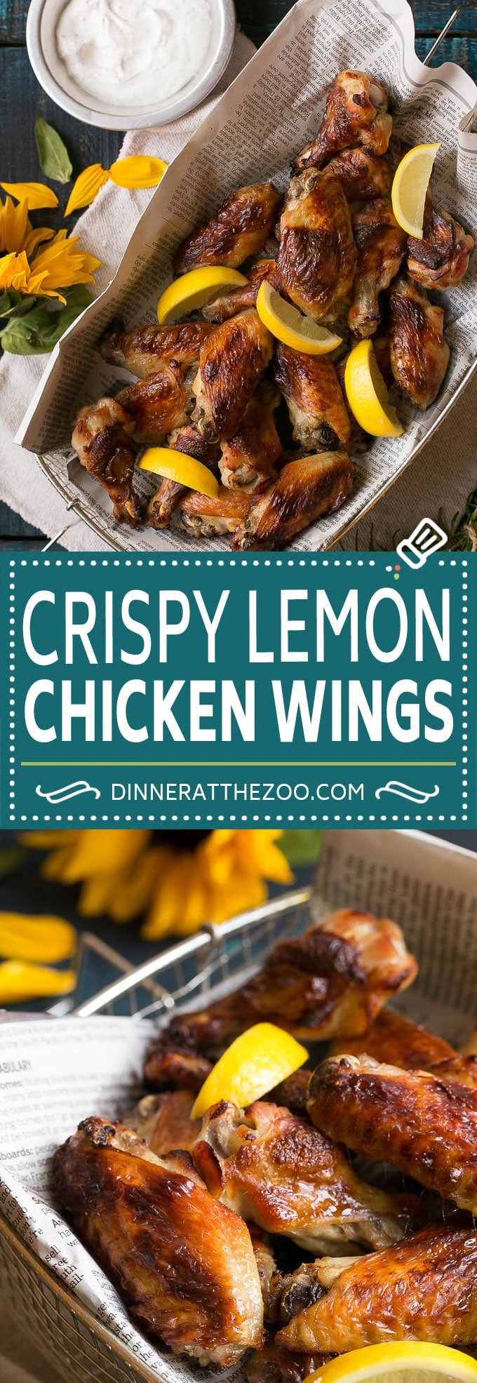 Lemon Chicken Wings Recipe | Baked Chicken Wings #chicken #chickenwings #lemon #appetizer #dinner #fuyos