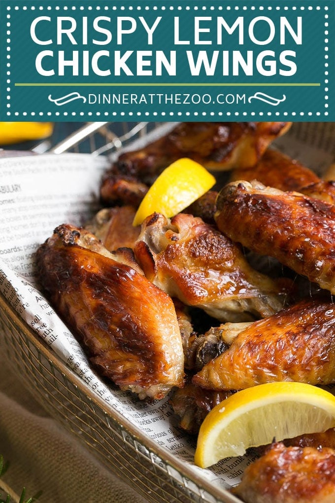 Lemon Chicken Wings Recipe | Baked Chicken Wings #chicken #chickenwings #lemon #appetizer #dinner #fuyos
