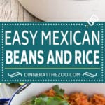 Mexican Beans and Rice Recipe | Pinto Beans | Mexican Rice #rice #beans #dinner #fuyos