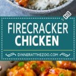 Firecracker Chicken Recipe | Asian Chicken | Spicy Chicken Recipe #chicken #stirfry #dinner #fuyos