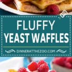 Yeast Waffles Recipe | Homemade Waffles #waffles #breakfast #brunch #fuyos