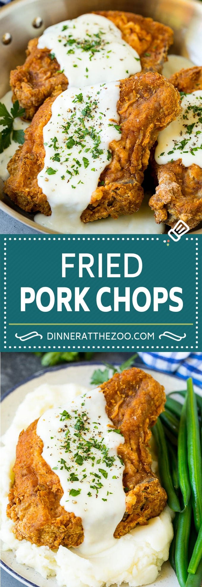 Fried Pork Chops Recipe | Pork Chop Recipe #porkchops #pork #dinner #fuyos #comfortfood