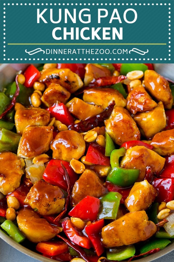 Kung Pao Chicken Recipe | Chicken Stir Fry #chicken #stirfry #chinesefood #peanuts #peppers #dinner #fuyos