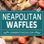 Neapolitan Waffles #waffles #breakfast #fuyos