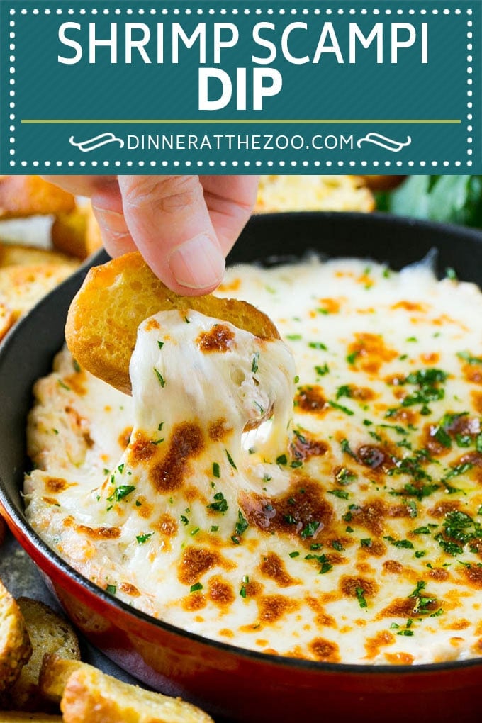 Shrimp Scampi Dip Recipe | Hot Shrimp Dip | Shrimp Dip Recipe #shrimp #dip #appetizer #cheese #seafood #fuyos