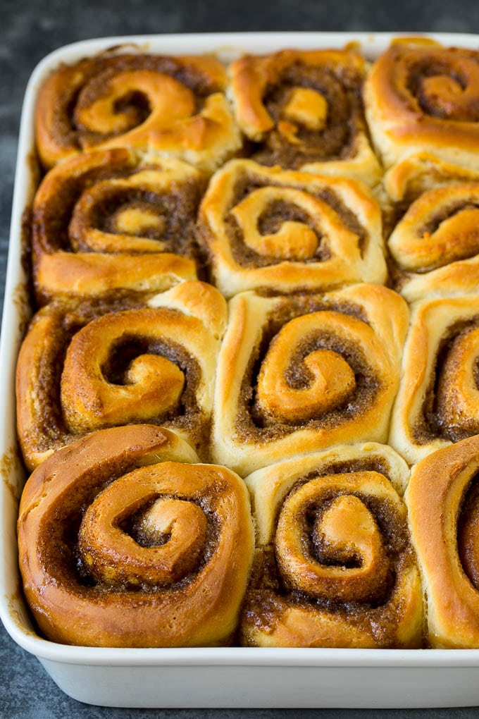 Sticky Buns Recipe | Sweet Rolls | Cinnamon Rolls #breakfast #brunch #cinnamon #pecans #fuyos #bread Baked sweet rolls filled with cinnamon sugar.