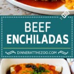 Beef Enchiladas Recipe #beef #groundbeef #mexicanfood #enchiladas #cheese #dinner #fuyos