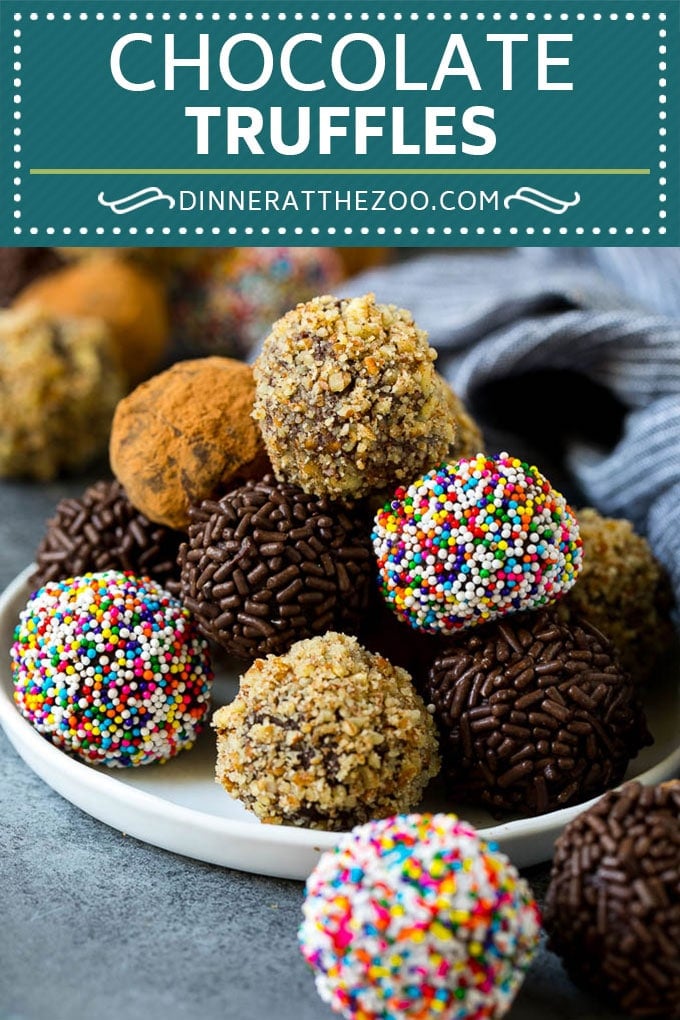 Chocolate Truffles Recipe | Homemade Candy #candy #truffles #chocolate #dessert #sprinkles #fuyos