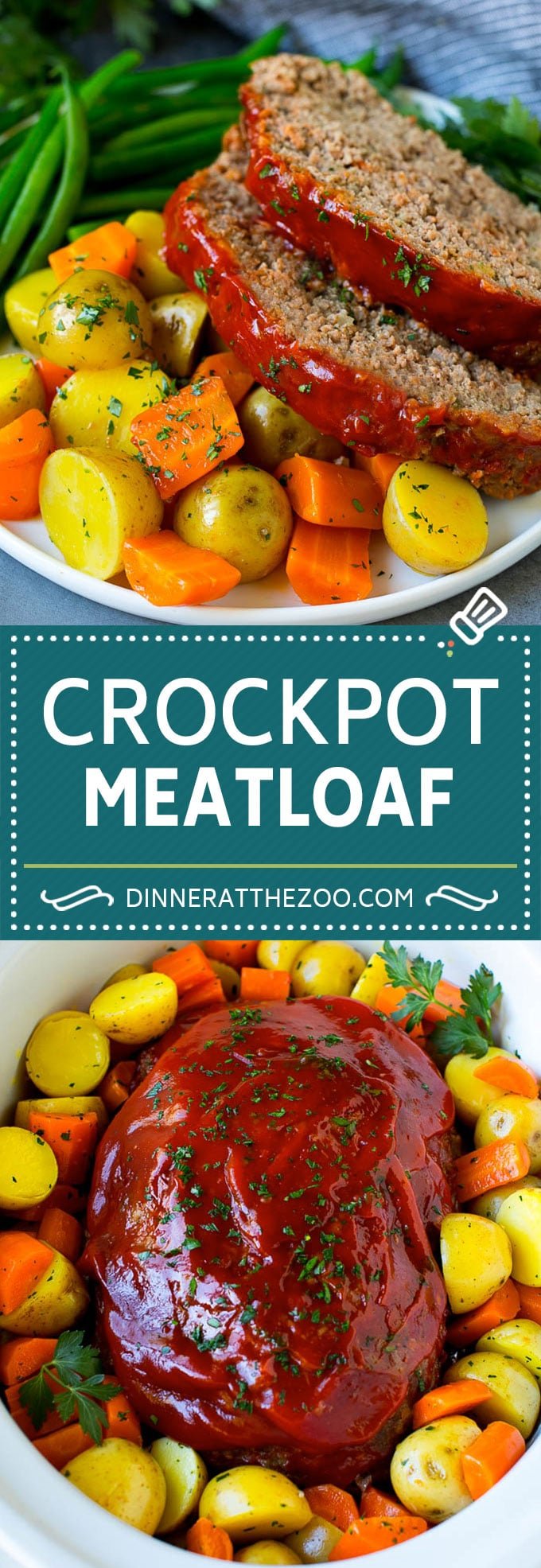 Crockpot Meatloaf Recipe | Slow Cooker Meatloaf #meatloaf #beef #slowcooker #crockpot #dinner #fuyos