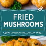 Fried Mushrooms Recipe #mushrooms #appetizer #snack #fuyos
