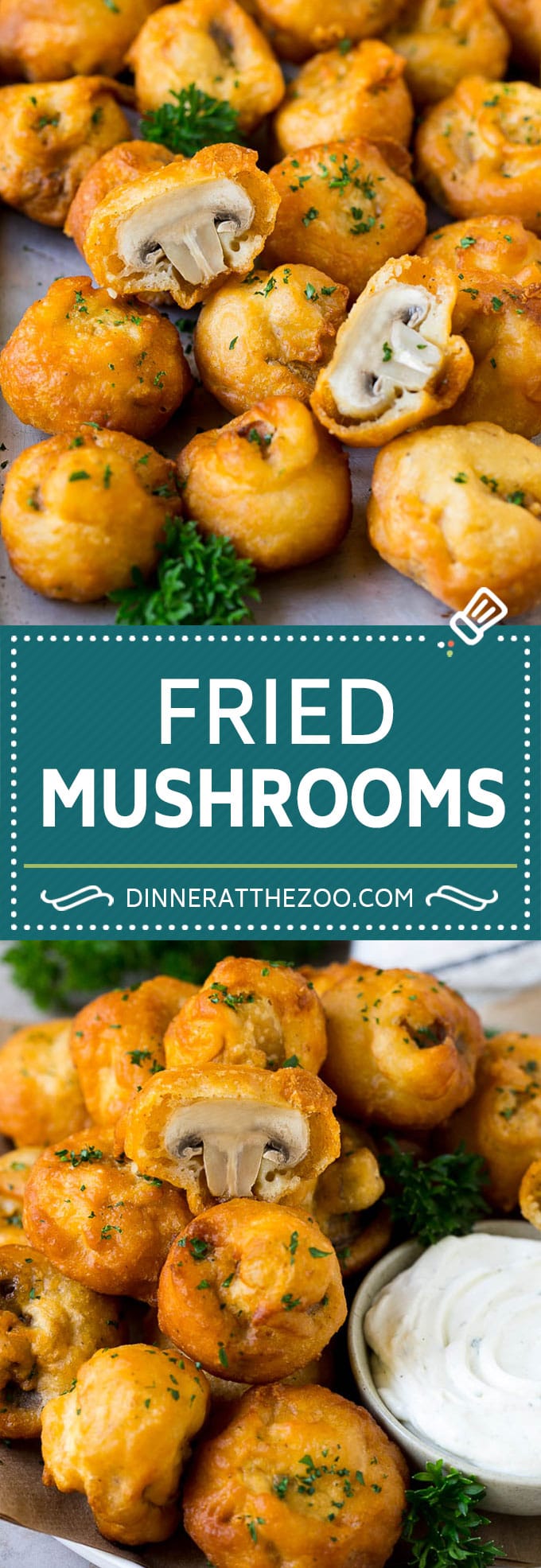 Fried Mushrooms Recipe #mushrooms #appetizer #snack #fuyos