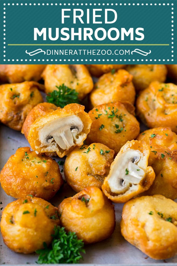 Fried Mushrooms Recipe #mushrooms #appetizer #snack #fuyos