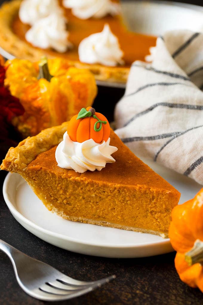 Pumpkin Puree Recipe #pumpkin #baking #fall #thanksgiving #fuyos Pumpkin puree baked into pumpkin pie.