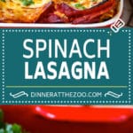Spinach Lasagna Recipe | Vegetarian Lasagna #lasagna #spinach #cheese #pasta #italianfood #dinner #fuyos