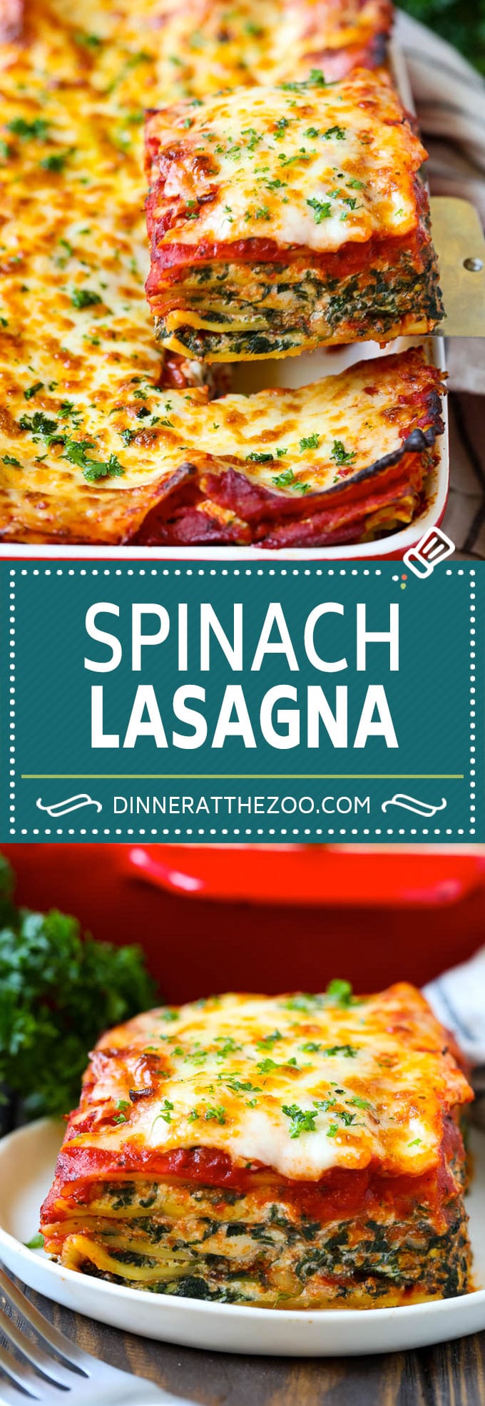 Spinach Lasagna Recipe | Vegetarian Lasagna #lasagna #spinach #cheese #pasta #italianfood #dinner #fuyos