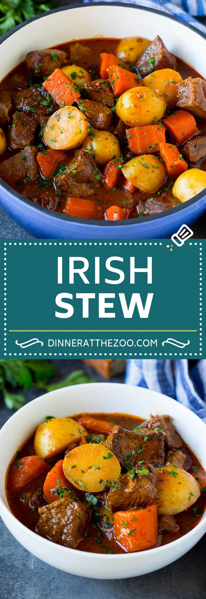 Irish Stew Recipe | Beef Stew #stew #soup #beef #carrots #potatoes #beer #stpatricksday #dinner #fuyos