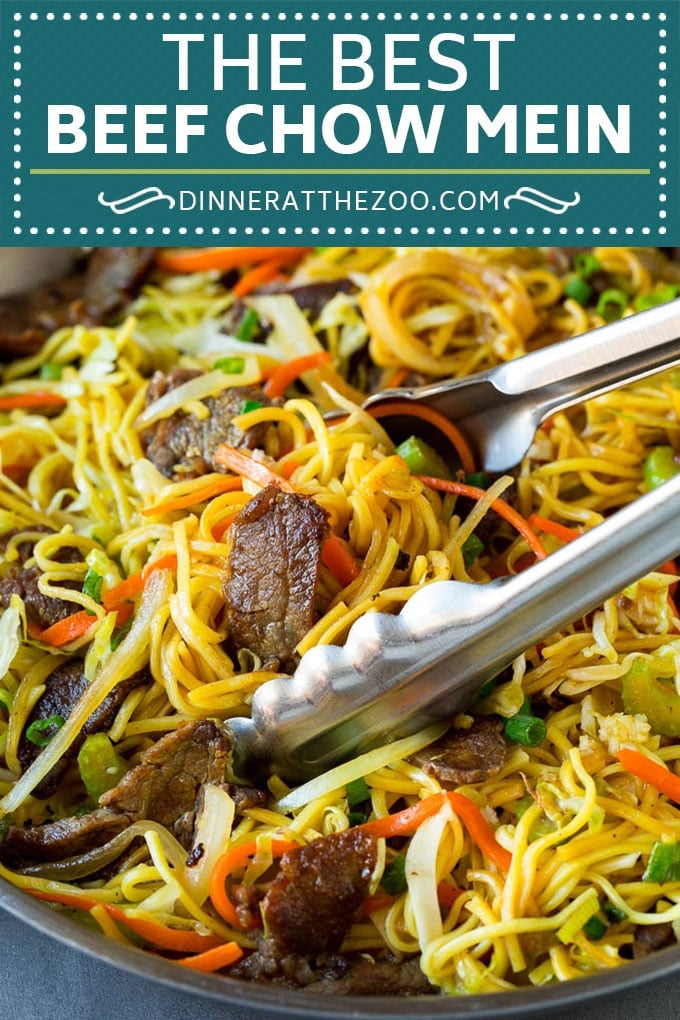 Beef Chow Mein #beef #noodles #dinner #fuyos
