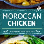 Moroccan Chicken Recipe #chicken #dinner #olives #fuyos