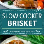 Slow Cooker Brisket Recipe | Crockpot Brisket #beef #slowcooker #crockpot #dinner #fuyos