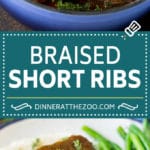 Braised Short Ribs Recipe #beef #dinner #fuyos