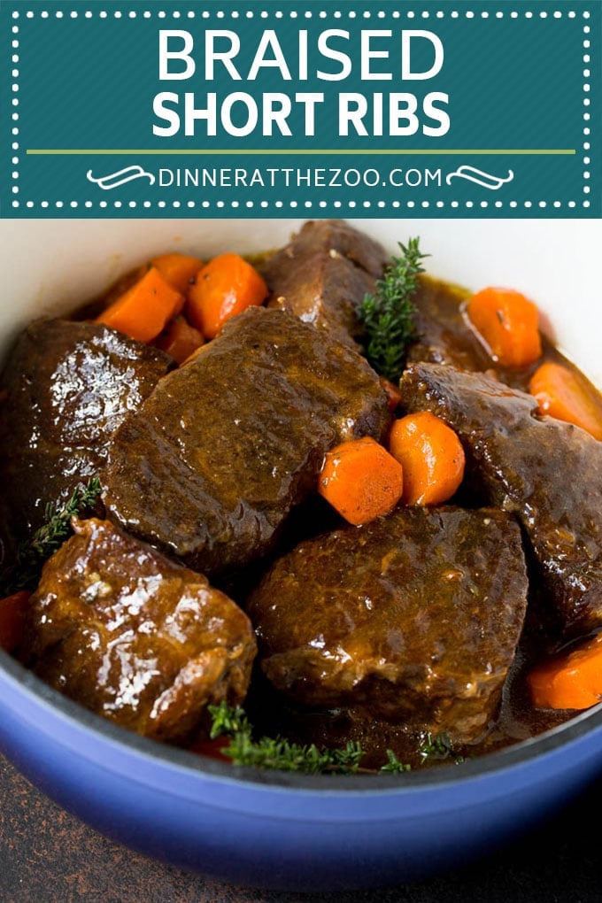 Braised Short Ribs Recipe #beef #dinner #fuyos