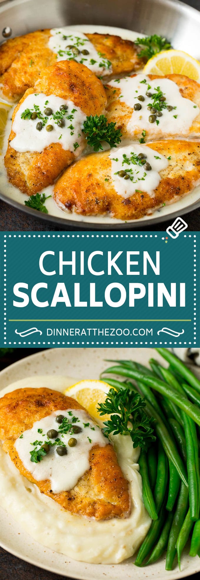 Chicken Scallopini Recipe #chicken #chickenbreast #dinner #fuyos
