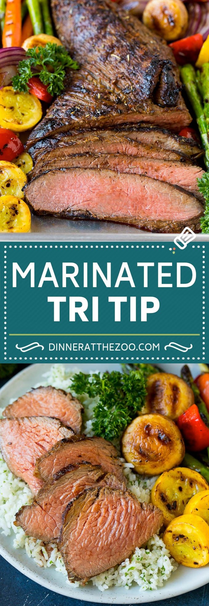 The best tri tip marinade for perfectly tender beef every time! #beef #fuyos