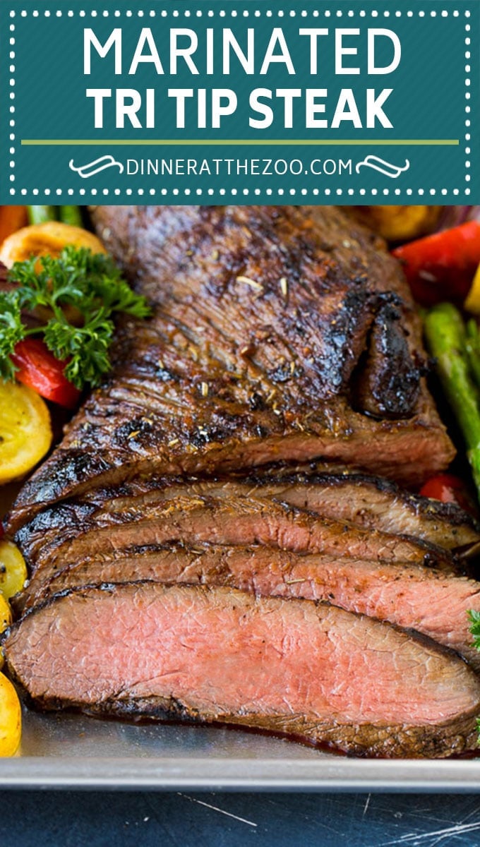 The best tri tip marinade for perfectly tender beef every time! #beef #fuyos