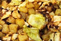 Simple Air Fryer Cabbage and Potatoes