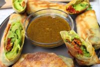 Air Fryer Copycat Cheesecake Factory Avocado Egg Rolls