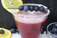 Bonefish Grill’s Signature Blueberry Lemon Drop Martini