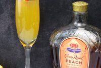 Crown Peach Mimosa Three Ingredient Simplicity