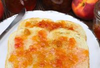 Microwave Fresh Peach Jam with Optional Whiskey