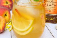 Sweet White Crown Royal Peach Sangria