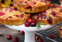 Air Fryer Holiday Mini Cranberry Pies No Crust