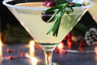 White Christmas Lemon Drop Cosmo