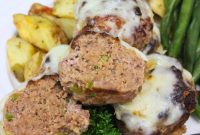 Philly Cheesesteak Meatloaf Bites Air Fried or Baked