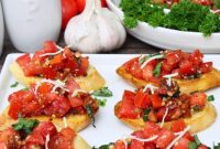 Crispy Air Fryer Bruschetta Just Like Olive Garden