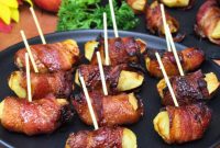 Sweet and Savory Air Fryer Bacon Apple Bites