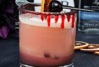 Bloody Tequila Sunset Your Easy Spooky Halloween Drink