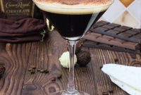Decadent Crown Royal Chocolate Espresso Martini