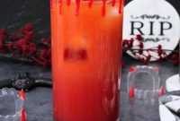 Vampire Tequila Sunrise: Blood Orange Midnight Brew