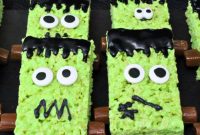 Conjure Up Frankenstein Krispie Monsters: No-Bake Halloween Magic