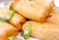 Crispy Air Fryer Spring Rolls in 5 Minutes