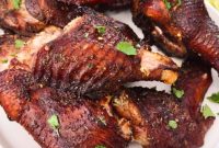 Smoked Turkey Wings Air Fried To Crispy Perfection