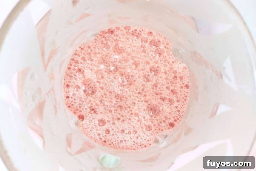 blend until mixture is smooth