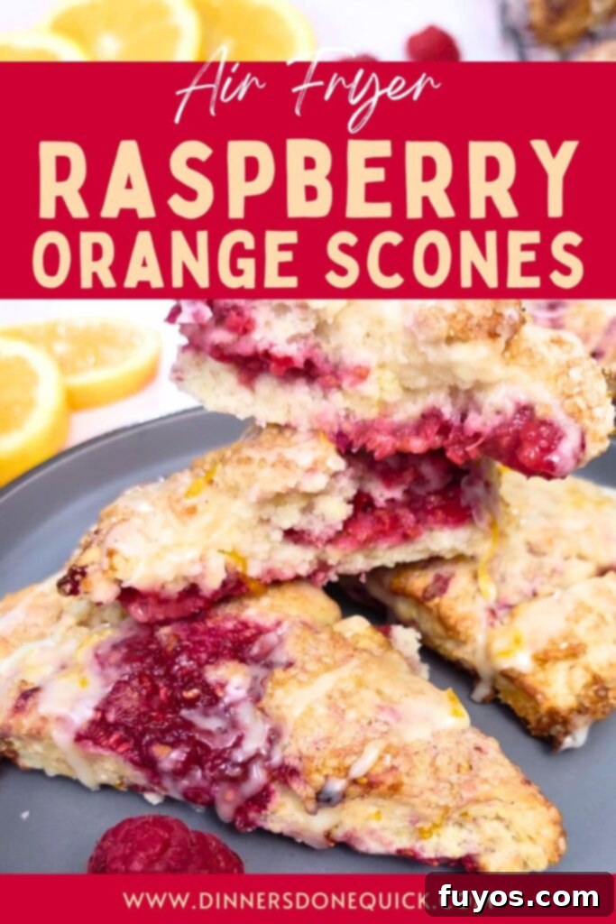 Raspberry orange scones recipe dinners done quick pinterest