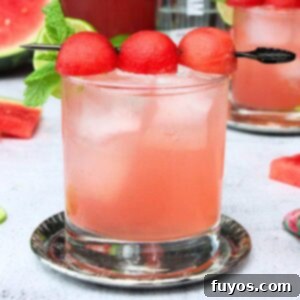 watermelon gin fizz recipe dinners done quick featured image