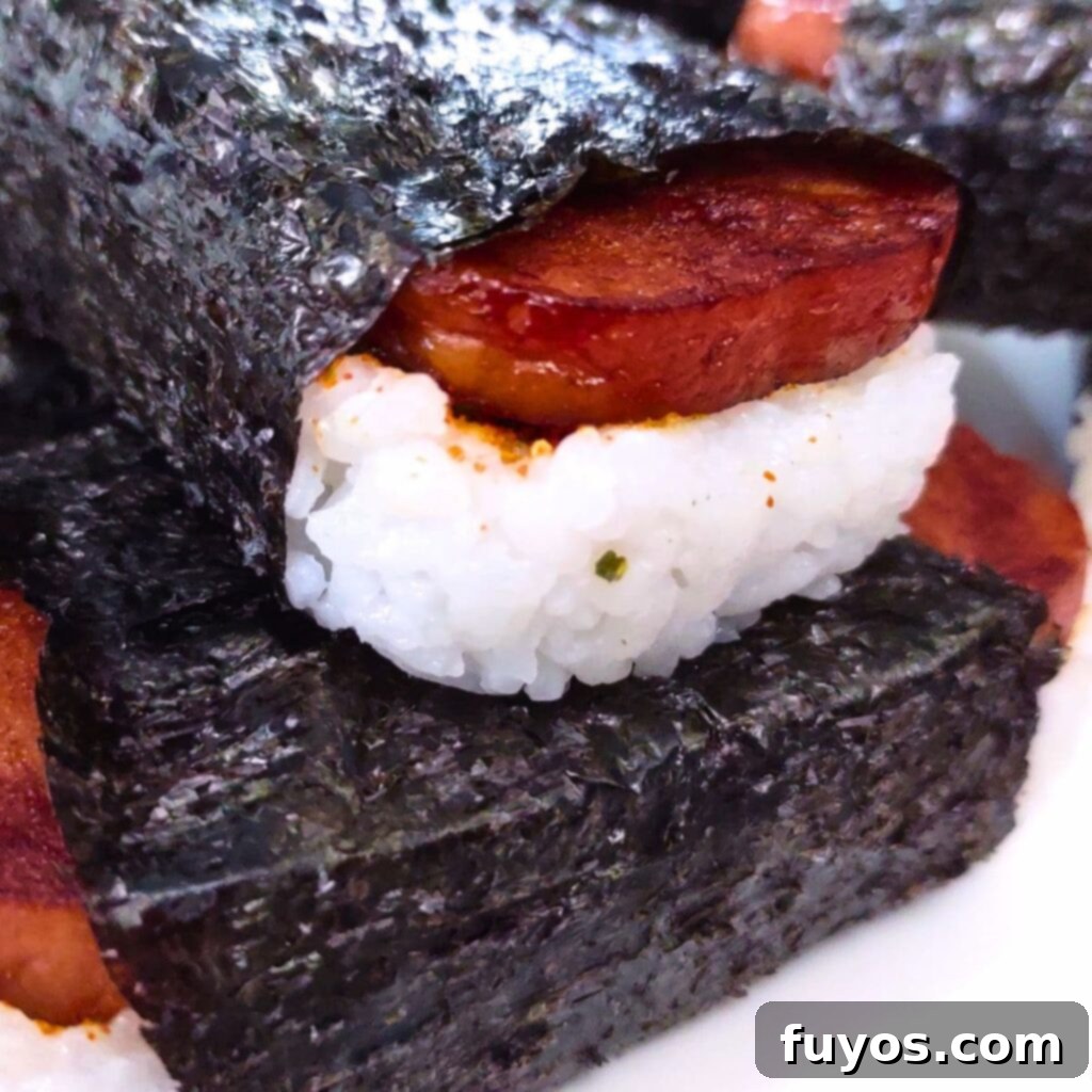 Air Fryer Spam Musubi Your Homegrown Hawaiian Treat 2 air fryer spam musubi recipe dinners done quick featured image
