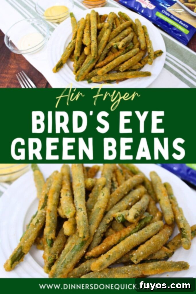 how to make birds eye crispy green beans in the air fryer dinners done quick pinterest